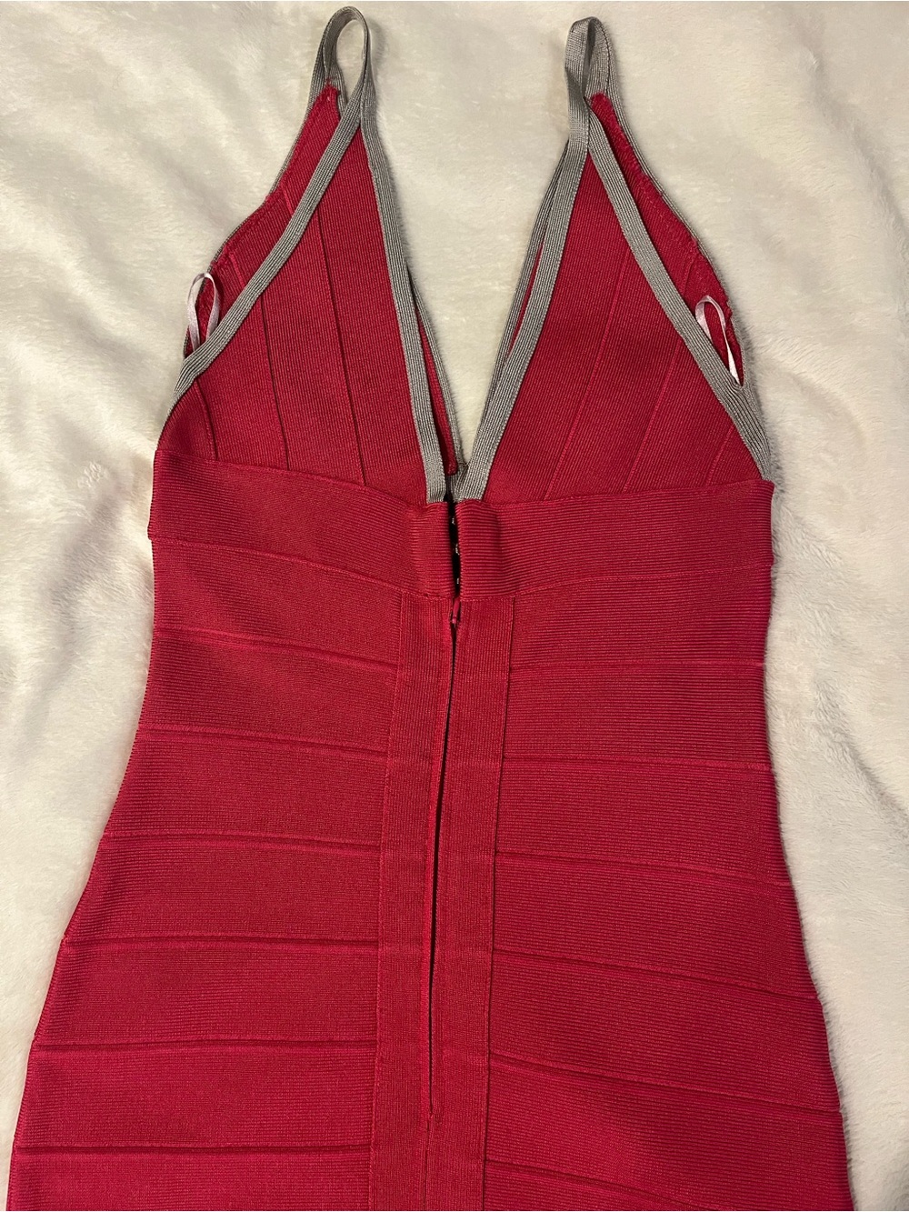 Y2K Herve Leger “Heartbreaker” Bandage Dress Small - Picture 6 of 13